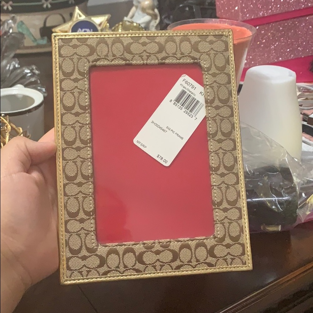 Coach picture frame authentic